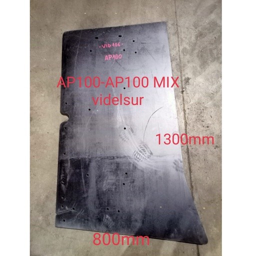 [VID106] Goma Recolector Cierre Lateral AP100 Mix Sin Hueco para Tron