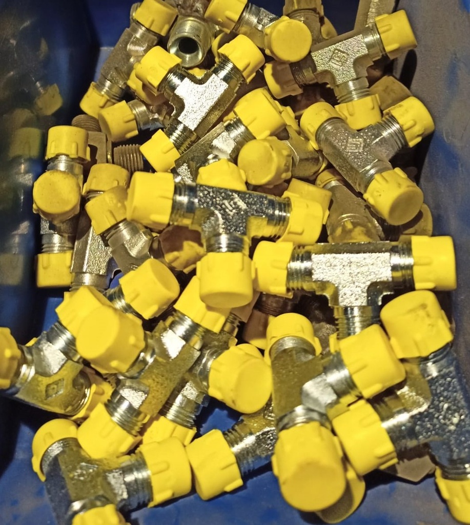 Adaptador Te M-M-M 1/4 BSP