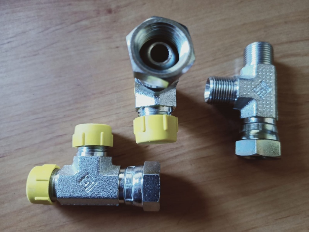 [031391] Adaptador Te Mf-Mf-Hg Lateral 3/8
