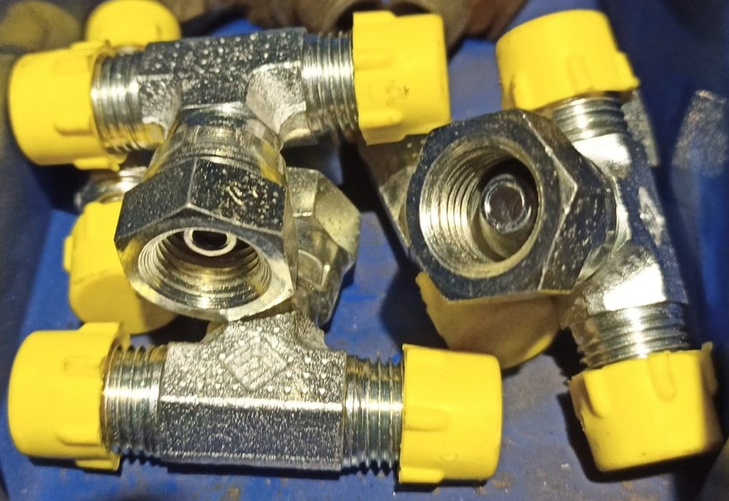 Adaptador Te Mf-Hg-Mf 1/4 Central