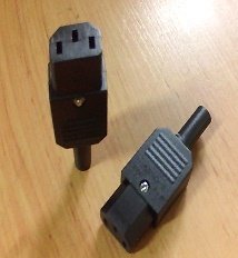 [0416AVA] Conector Clavija Hembra Aerea IEC320/CEE22 10A/250V