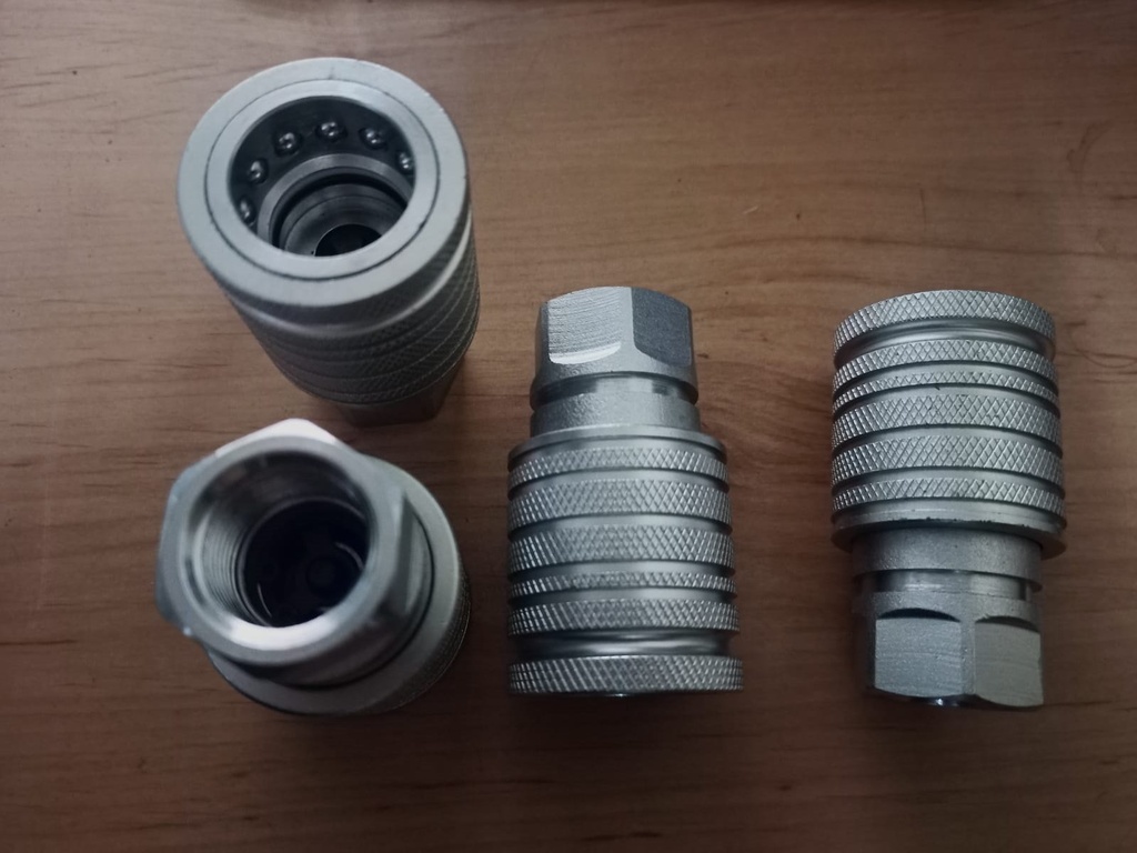 Enchufe Hembra Push-Pull 1/2 Automatico