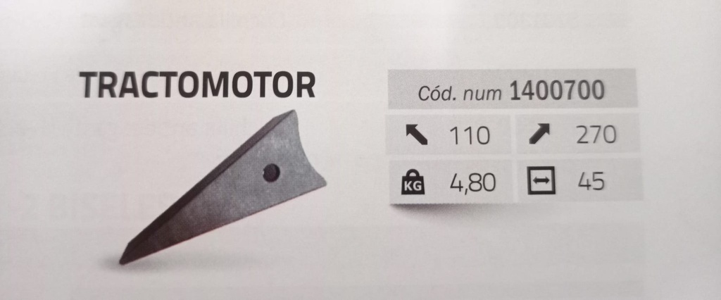 [1400700] Bota Tractomotor