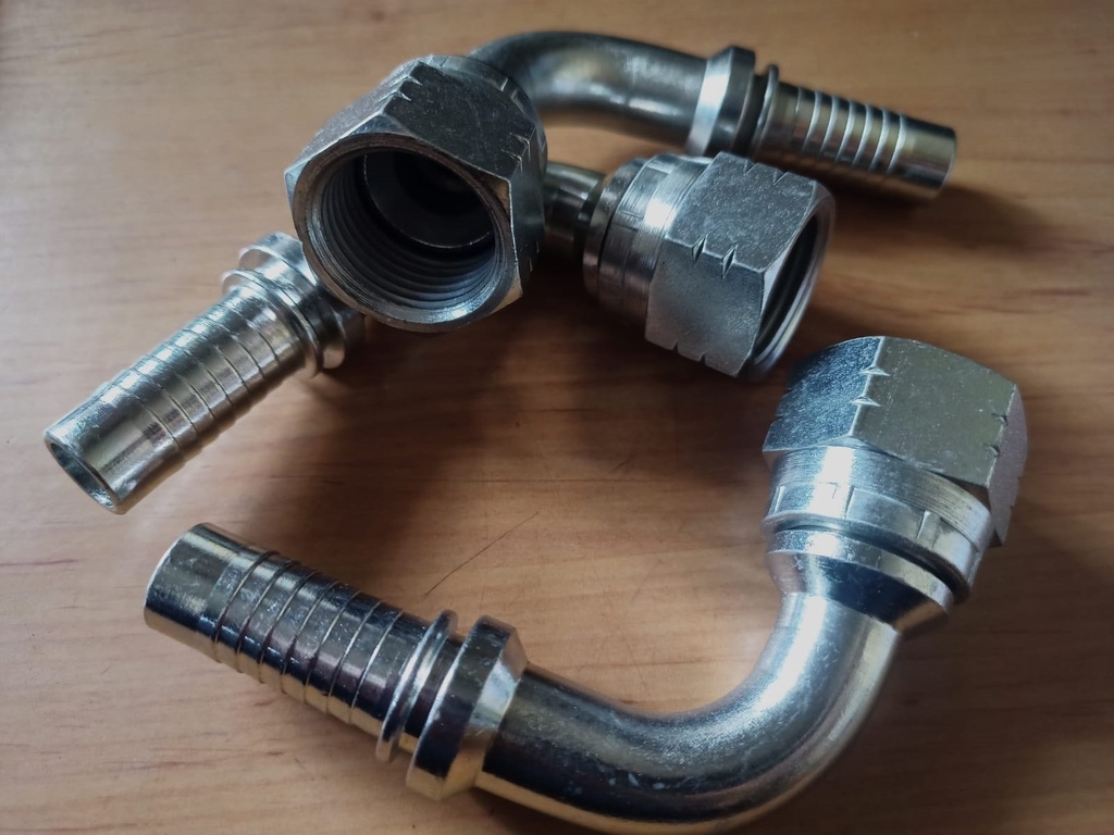 Conexion Jic 90ºHL 1" 1/16 - T. 5/8"