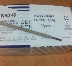 [2610] Caja Electrodos Wsd 46 2.5*350MM (137 Piezas )