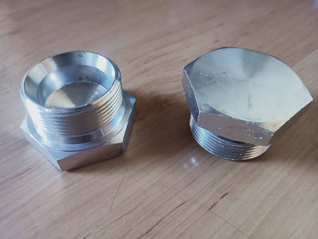 [4274] Tapon Macho BSP 60º 1" 1/2