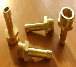 [529] Racor 1/2 Macho-Espiga Tubo 10MM Laton