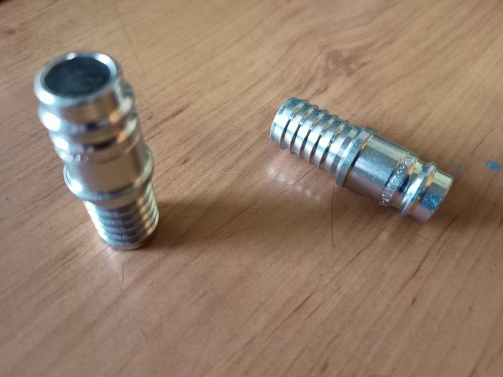 Enchufe Macho Rapido Aire Serie 410 Tubo 13MM