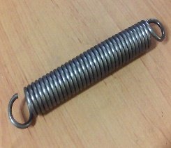 Muelle Traccion 4.00*25*137MM C/Gancho 175MM