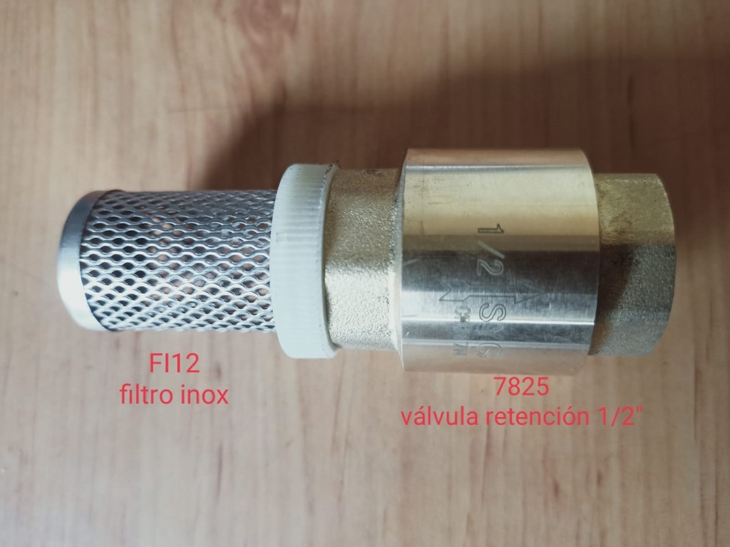 [7825] Valvula Retencion Laton 1/2"