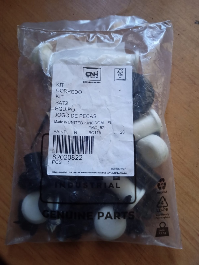 Kit Casquillos Asiento Corredero ( New Holland y Case )