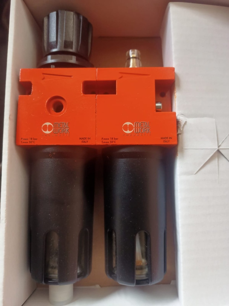 [8333] Grupo Fr+L 3/8 0-12BAR 20M Purga Semiautomatica