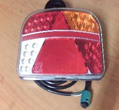 Kit Piloto Grande 7 Fun Dcho LED FT-170 Fristom C/ Cable