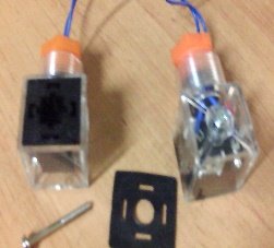 Conector LED 12V DC Bobina Electrovalvula