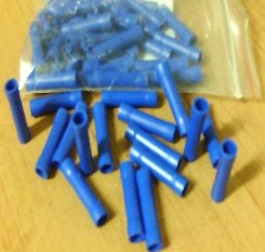 Manguito Preaislado 2.5MM Azul ( Bolsa 50 Und )