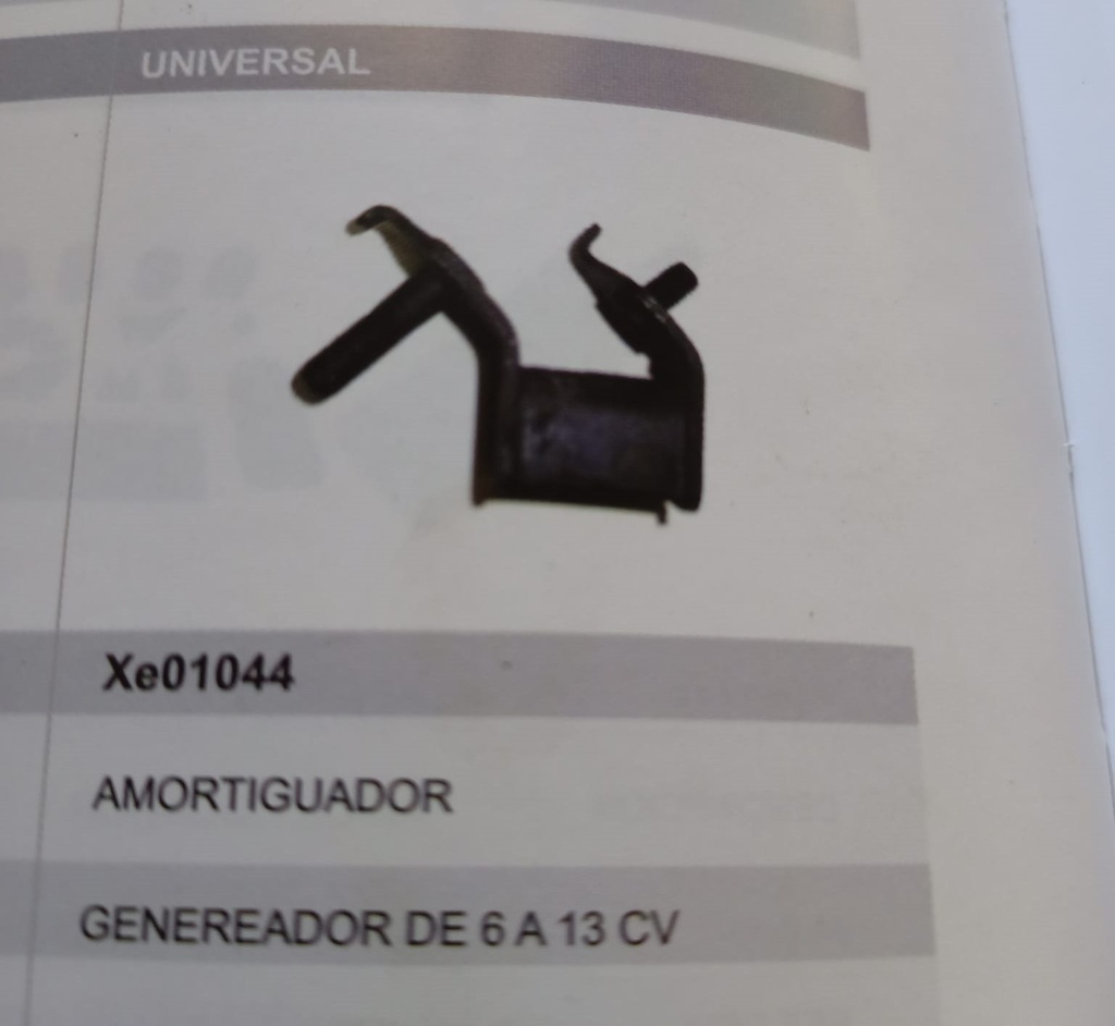Amortiguador Generador de 6 a 13 CV Universal