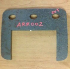 [ARR002] Pieza Arrancadora Cintas 180*190*12MM Acero S275