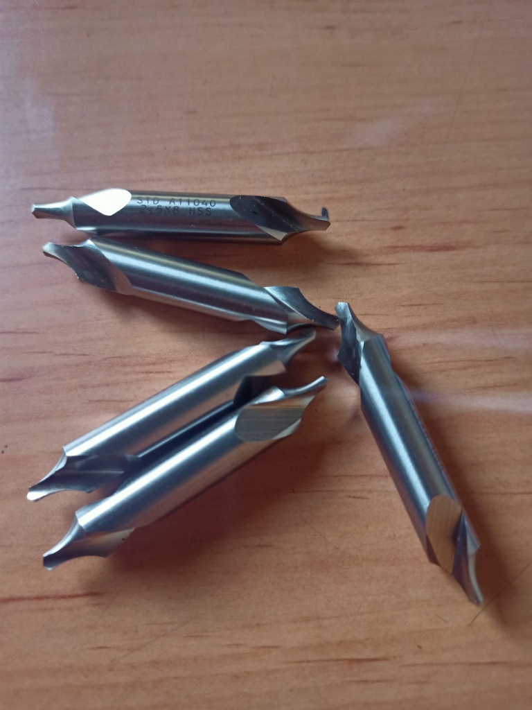 [BC25] Broca de Centrar 2.5MM R8 DIN 333