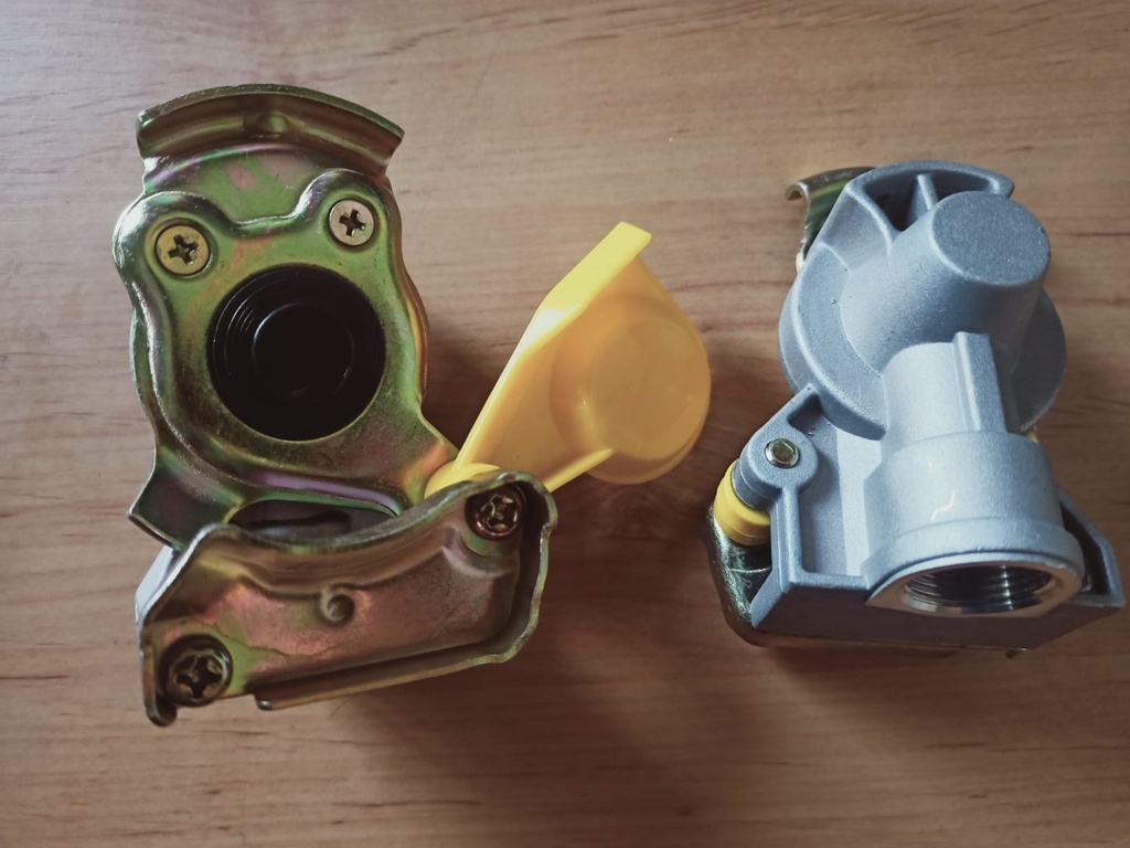 Cabeza Acop. Automatica 22/150 Amarillo