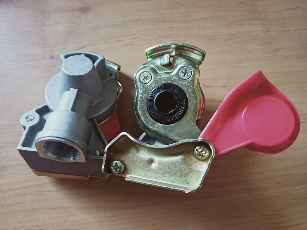 Cabeza Acop. Automatica 22/150 Rojo