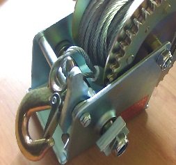 Cabestrante Karpa 500KG Cable Acero 4.5MM y Gancho