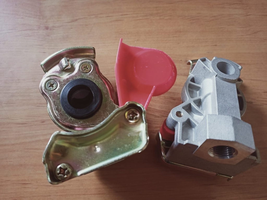Cabeza Acop. Manual 16/150 Rojo