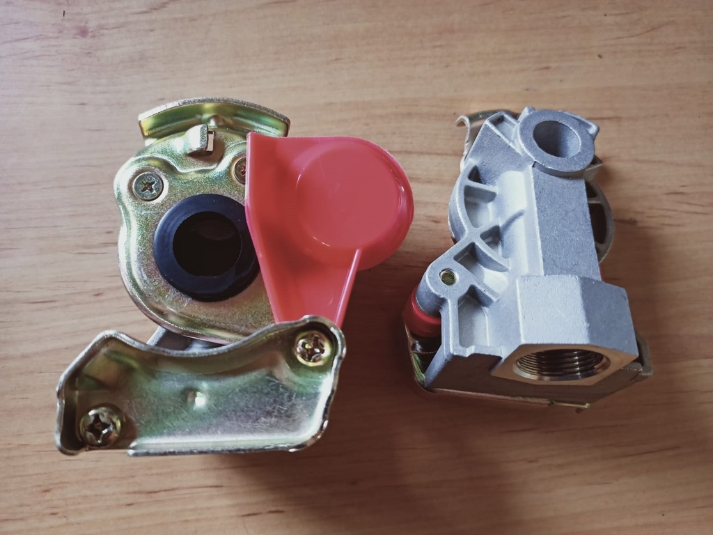 Cabeza Acop. Manual 22/150 Roja