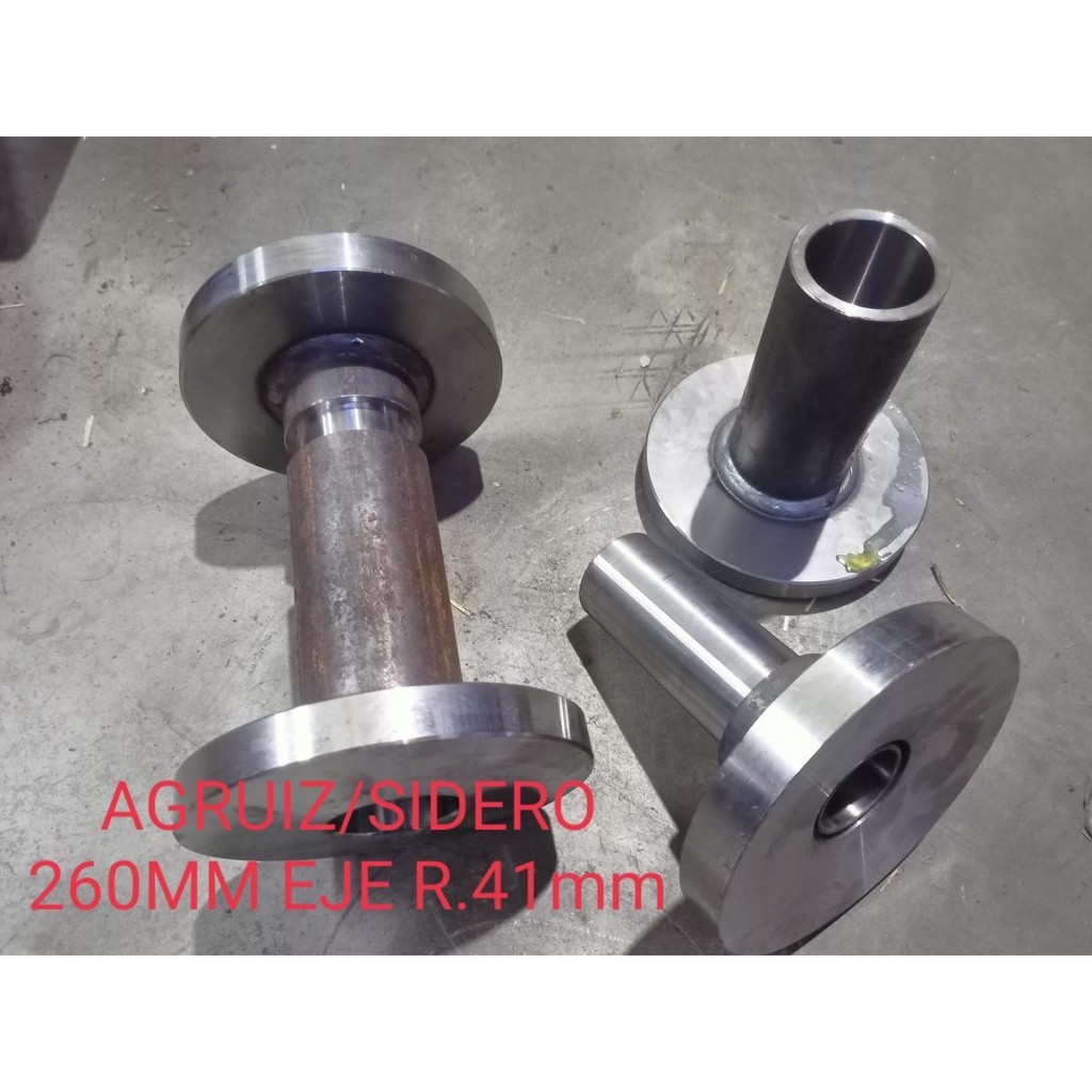 Carretes Partidos Agruiz 260MM Eje R.41MM( Sidero )