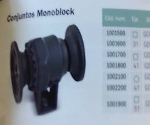 Conjunto Monobloc 245 Gradas 41MM