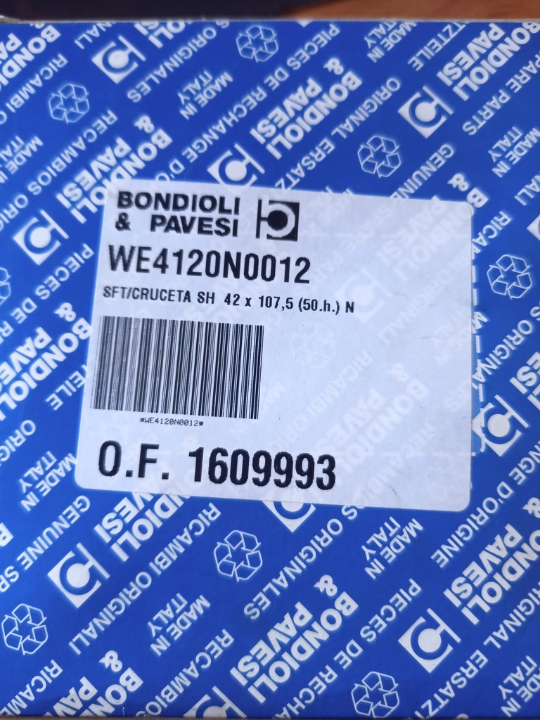 [CRU42107] Cruceta Bondioli 42*107.5MM WE4120N0012
