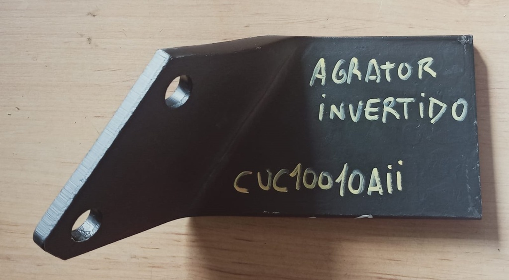 [CUC10010AII] Cuchilla 607 100*10 T.16.5 DC75 10R Agrator Izq. Invertido