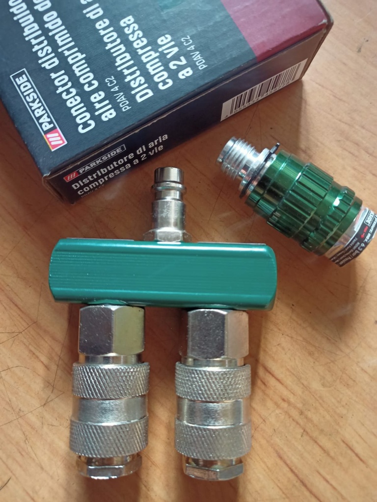 [DAC] Set Distribuidor de Aire Comprimido 2 Vias