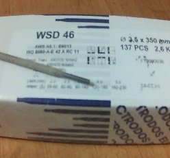 Electrodo Wsd 46 2.5 Unidad (Paq. 145 Piezas)
