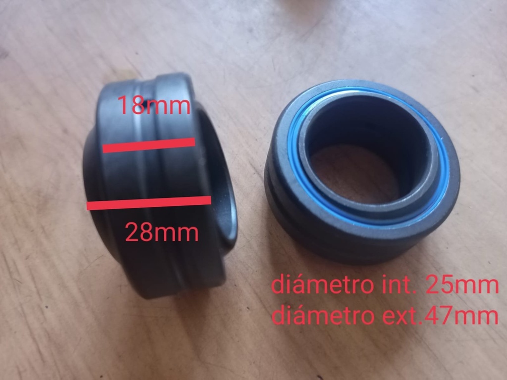 [GE25FO] Rotula GEG25ES 2RS 25*47*18/28