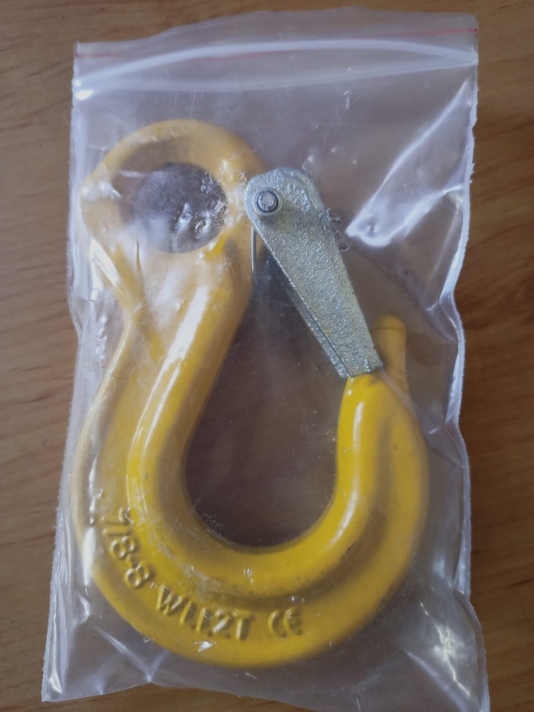 Gancho "Ojo" de Elevacion 2TN Acero Carbono y Aleado