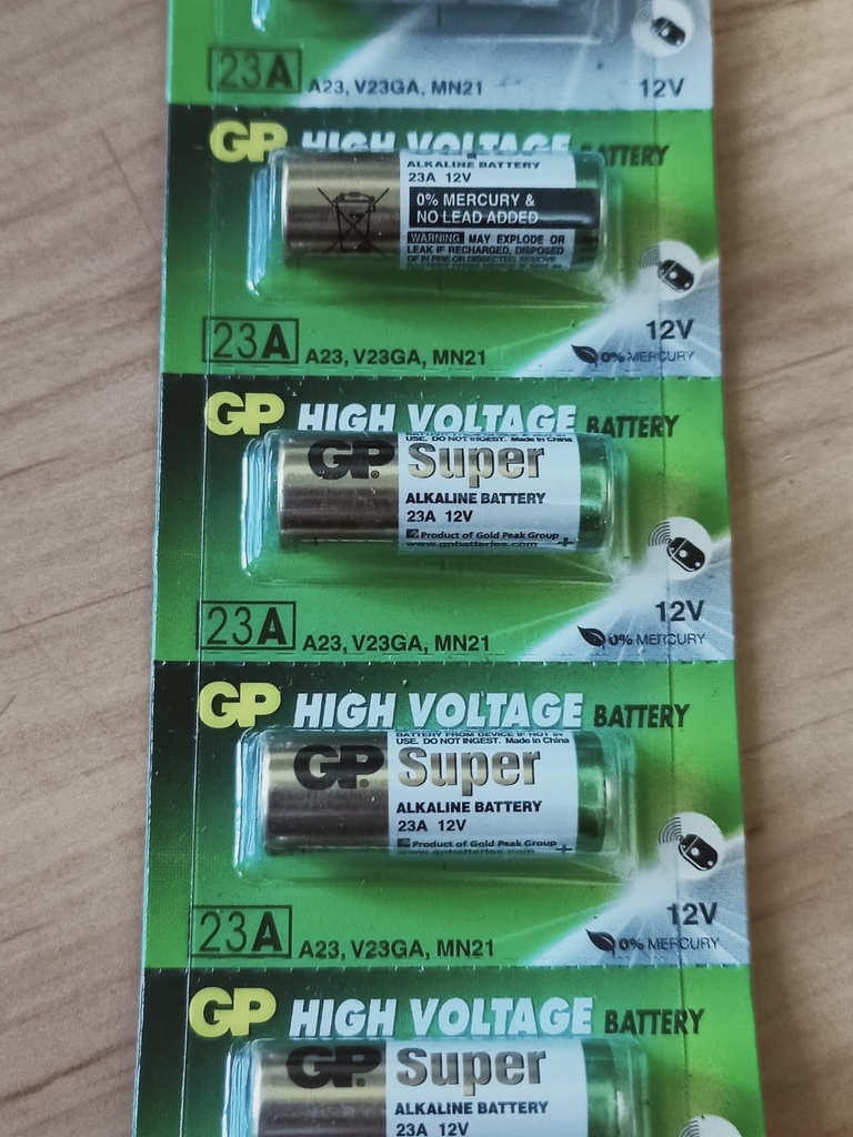 Pila Alkalina GP23A 12V