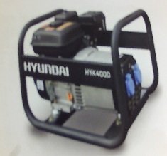 [HYK4000] Generador Hyundai Gasolina Rental 3 Kva