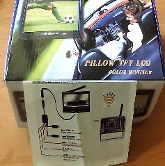 [KITMA] Kit Marcha Atras Pantalla 7" + Camara Inalambrica