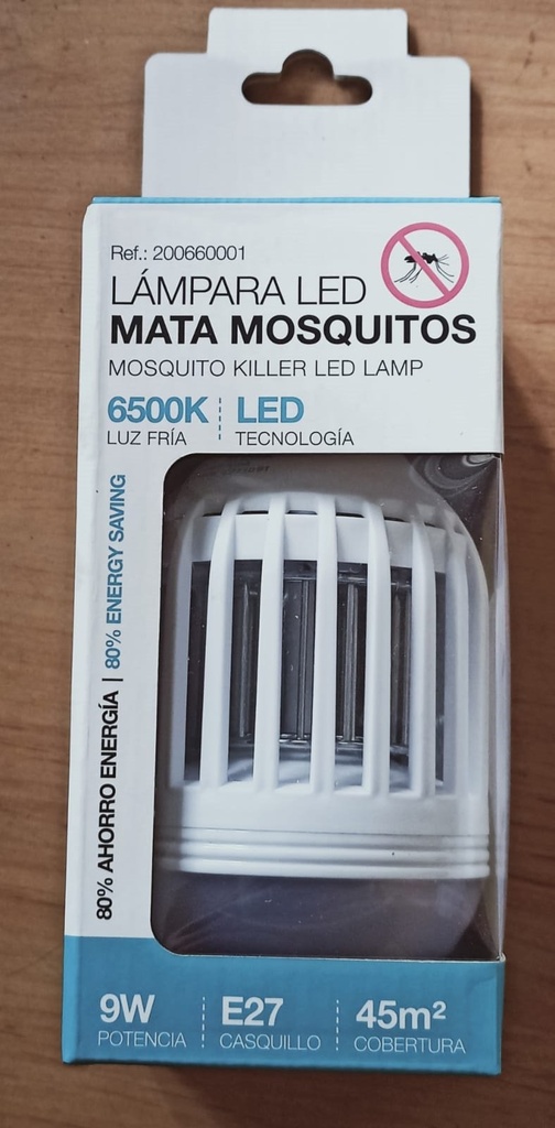 [LMM] Lampara Matamosquitos 9W E27 6500K