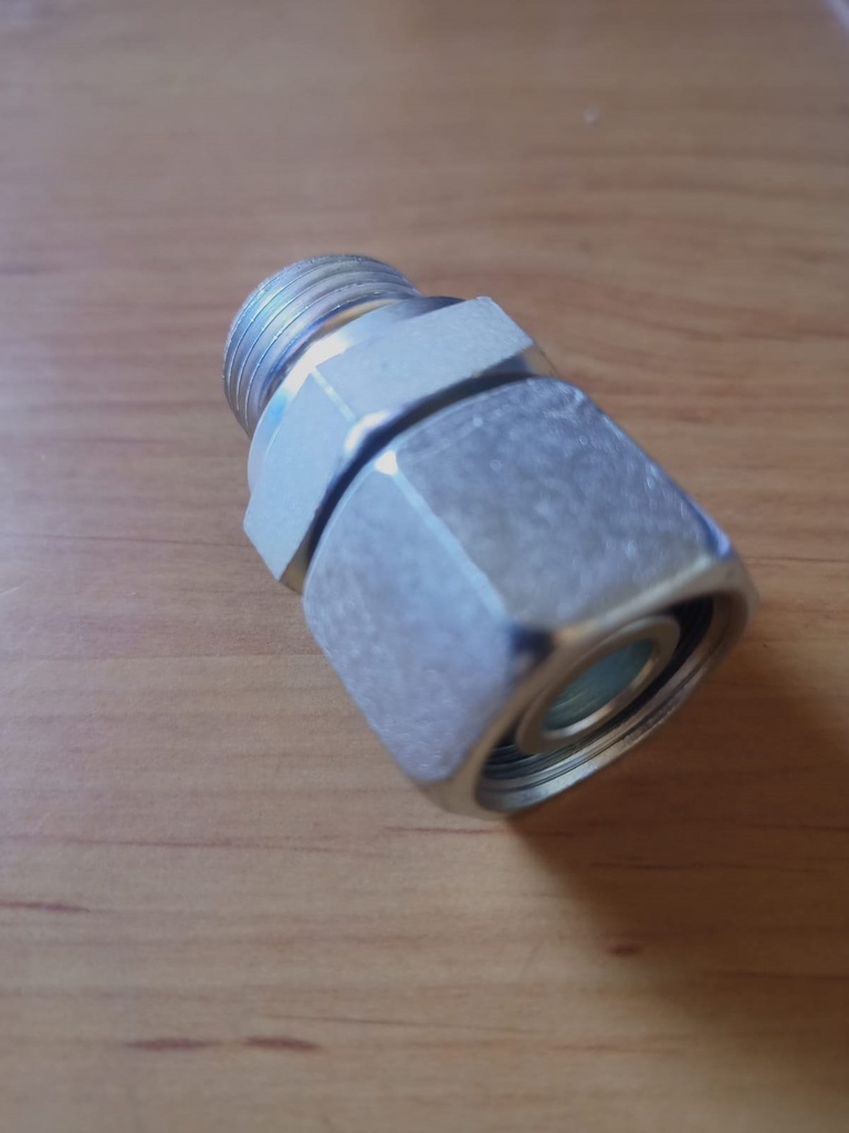 Adaptador Macho Fijo 1/2 Gas - Hembra Loca 22/150 15L