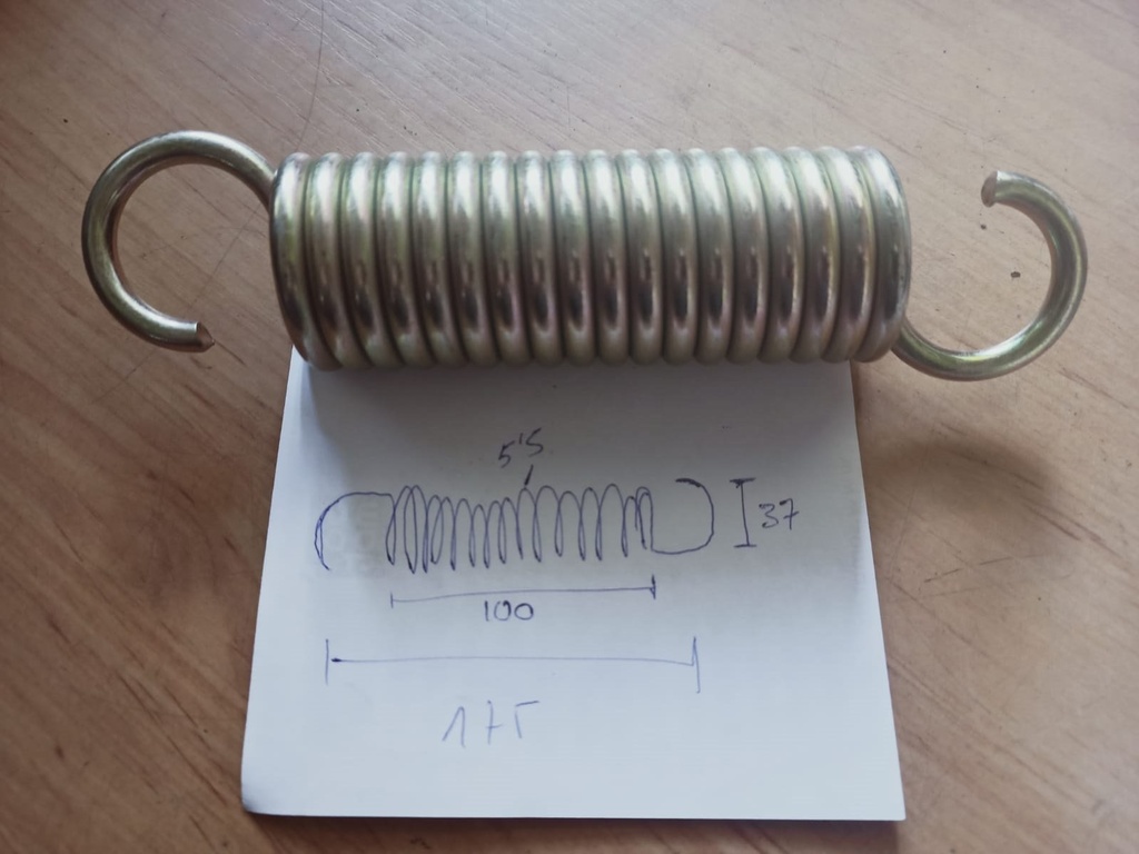 Muelle Gancho 5.5*175MM