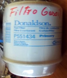 Filtro Gasoil P551434 Donaldson. Massey Ferguson 3660F