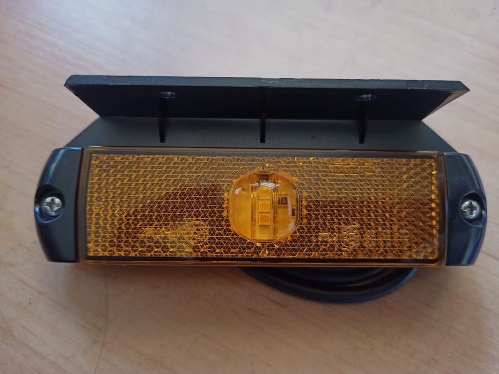 Piloto Galibo Amarillo LED 12/24V Intermitente C/ Sop CAB500