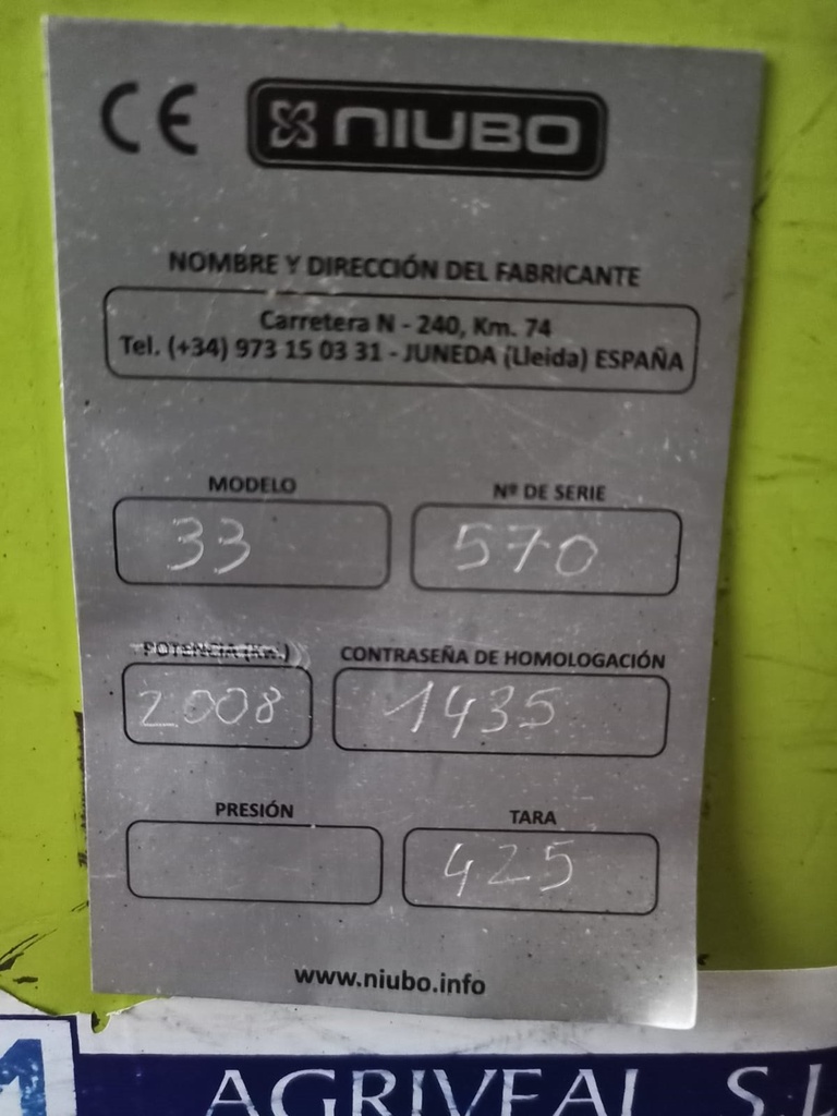 Portapalots Niubo 2ª Mano