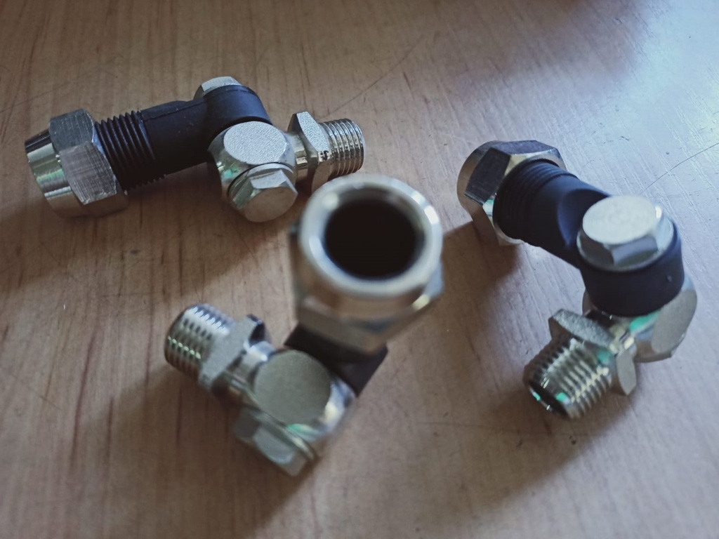 Portaboquilla Articulado 1/4" Simple