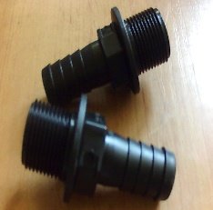 Racor Recto Macho 3/4 M-19