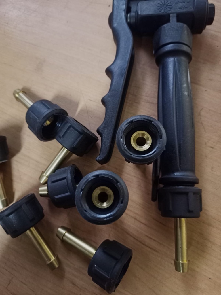 Racor 1/2 Tuerca Plastico Espiga Laton 3/8 8MM