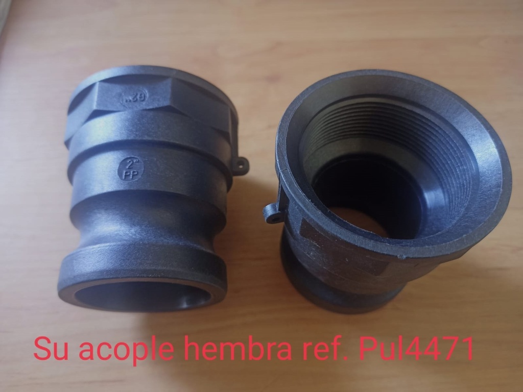 Acople Macho Rosca Hembra 2"-2"