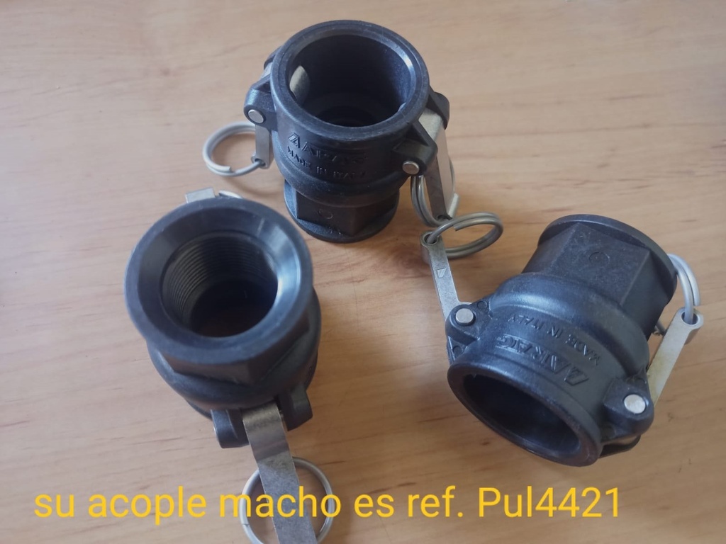 Acople Hembra Rosca Hembra 3/4"-3/4"