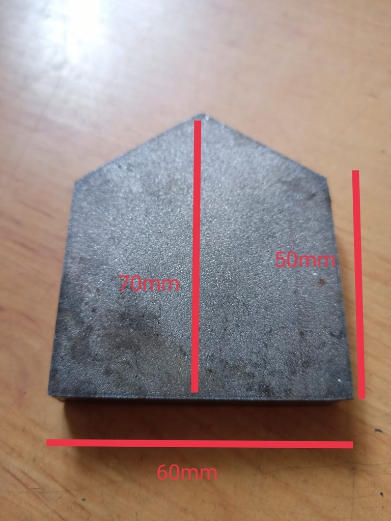 [PUNTA10A] Pieza Antidesgaste 10MM